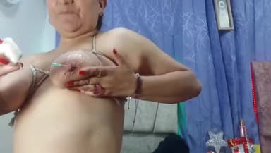 wax in tits 
